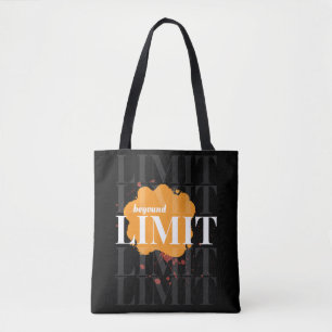 Jenseits der Grenze   Motivierend Totbeutel Black  Tasche