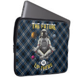 Jenseits der Grenzen: Die Zukunft ist da oben - As Laptopschutzhülle (Vorne Rechts)