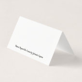 Jenseits der Grußkarte des Rahmens blühen (Rückseite)