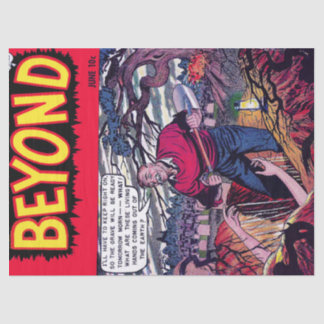 Jenseits der Hände vom Grab Horror Vintage Comicen Seidenpapier