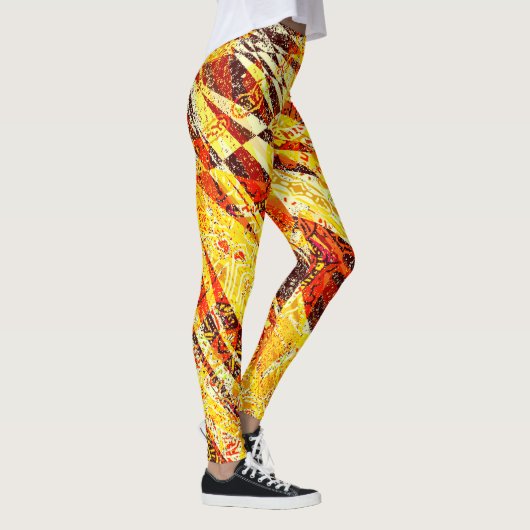 Jenseits der Immolation von heute Morgen Leggings (Rechts)
