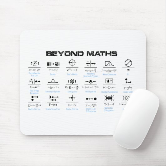 Jenseits der Mathematik Mousepad (Mit Mouse)
