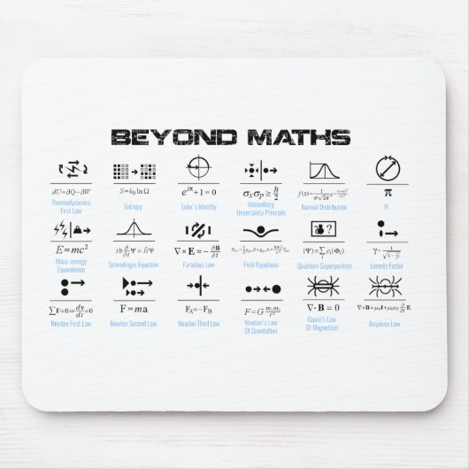 Jenseits der Mathematik Mousepad (Vorne)
