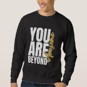 Jenseits der normalen, reinen Phantastisch Sweatshirt (Vorderseite)