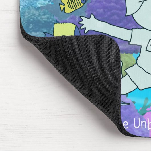 Jenseits der Oberfläche Mousepad (Ecke)