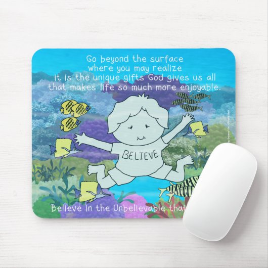 Jenseits der Oberfläche Mousepad (Mit Mouse)