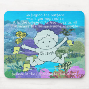 Jenseits der Oberfläche Mousepad