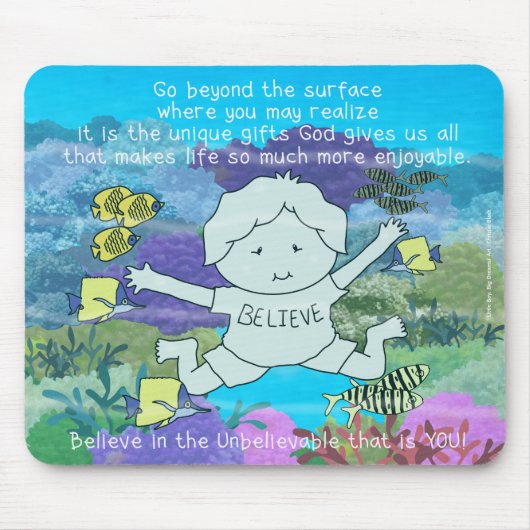 Jenseits der Oberfläche Mousepad (Vorne)