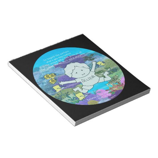 Jenseits der Oberfläche Notizblock (angewinkelt)