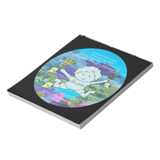 Jenseits der Oberfläche Notizblock (Rotiert)