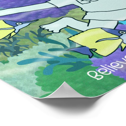 Jenseits der Oberfläche Poster (Ecke)