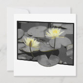 Jenseits der Rahmenflachkarte blühen (Vorderseite)