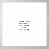 Jenseits der schweren Tage Poster (Vorne)