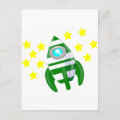 Jenseits der Sterne Postkarte (Vorderseite)