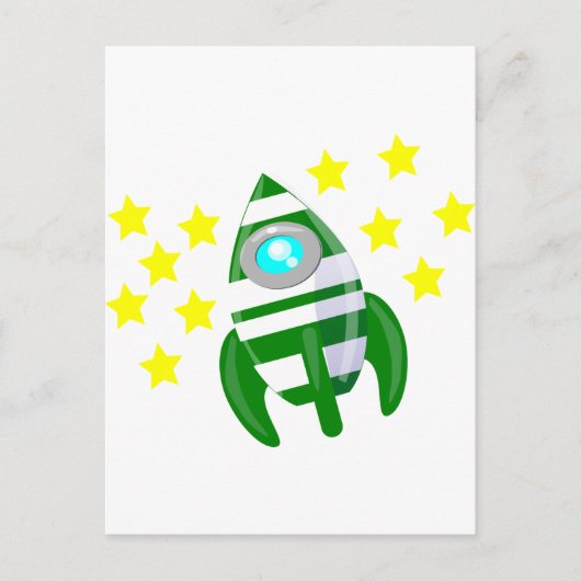 Jenseits der Sterne Postkarte (Vorderseite)