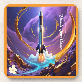 "Jenseits der Stratosphäre" Getränkeuntersetzer
