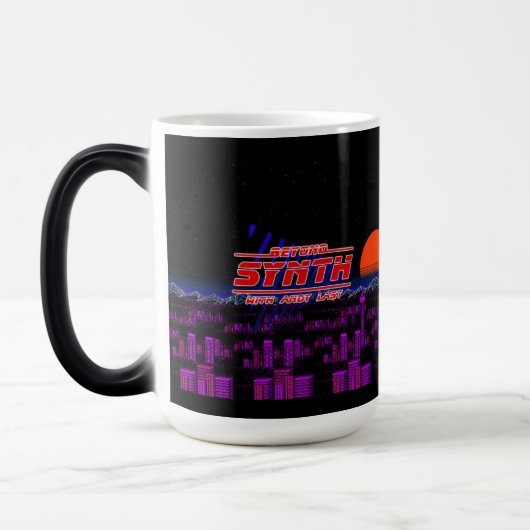Jenseits der Synth 8 Bit-Tasse Verwandlungstasse (Links)