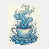 Jenseits der täglichen Tasse Fleecedecke (Vorderseite)