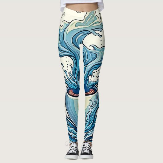 Jenseits der täglichen Tasse Leggings (Vorderseite)