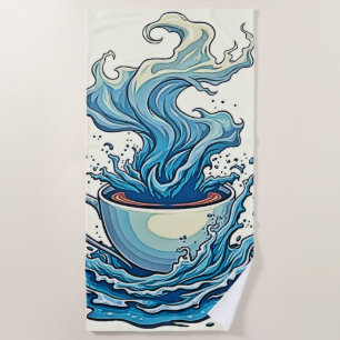 Jenseits der täglichen Tasse Strandtuch