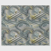 jenseits der Unendlichkeit - Silber und Gold: Geschenkpapier (Flach)