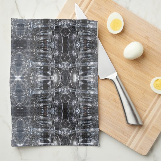 Jenseits der Vertrauten Geschirrtuch (Viertel Falte)