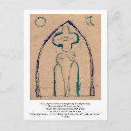 Jenseits der Vorstellungen von falschem Tun und ri Postkarte