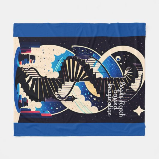 Jenseits der Vorstellungskraft Fleecedecke (Vorderseite (Horizontal))