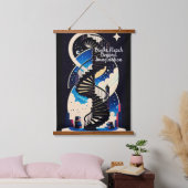 Jenseits der Vorstellungskraft Wandteppich Mit Holzrahmen (Schlafzimmer)