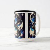 Jenseits der Vorstellungskraft Zweifarbige Tasse (VorderseiteRechts)