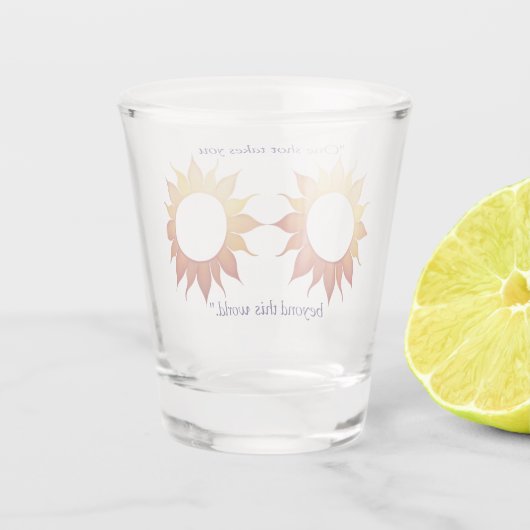 jenseits der Welt Glas (Rückseite)