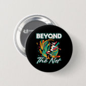 Jenseits des Badminton-Spiels Athletic Leisurewe Button (Vorne & Hinten)