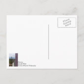 Jenseits des Halbmonds denken Sie an die Postkarte (Rückseite)