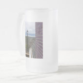 Jenseits des Halbmonds Mattglas Bierglas (Vorderseite Links)