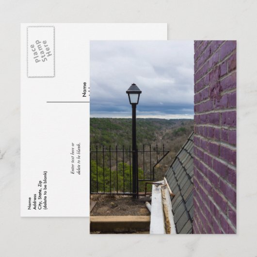 Jenseits des Halbmonds Postkarte (Vorne/Hinten)