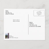 Jenseits des Halbmonds Postkarte (Rückseite)