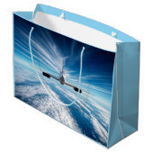 Jenseits des Horizonts: Koncorde von hinten Große Geschenktüte (Rückseite Schrägansicht)