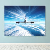 Jenseits des Horizonts: Koncorde von hinten Leinwanddruck (Insitu (Holzboden))