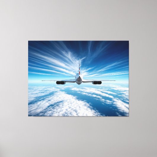 Jenseits des Horizonts: Koncorde von hinten Leinwanddruck (Vorderseite)