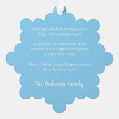 Jenseits des Horizonts: Koncorde von hinten Ornament Karte (Rückseite)