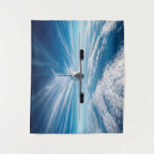 Jenseits des Horizonts: Koncorde von hinten Wandteppich (Vorderseite)