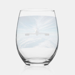 Jenseits des Horizonts: Koncorde von hinten Weinglas Ohne Stiel