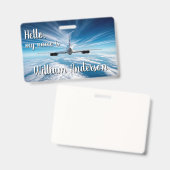 Jenseits des Horizonts: Koncorde von hinter dem Na Ausweis (Vorder- & Rückseite)