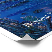 Jenseits des Horizonts - Kunst heilen Poster (Ecke)