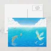 Jenseits des Horizonts Postkarte (Vorne/Hinten)