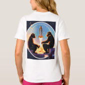 Jenseits des Horizonts" "Reise zur Entdeckung" T-Shirt (Rückseite)