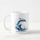 Jenseits des Horizonts - Tasse der Dolphin-Welle (Links)