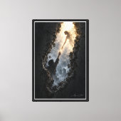 Jenseits des Lichts Leinwanddruck (Vorderseite)