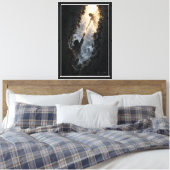 Jenseits des Lichts Leinwanddruck (Insitu (Schlafzimmer))