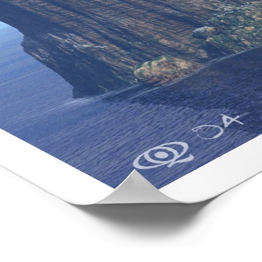 Jenseits des Meeres Poster (Ecke)